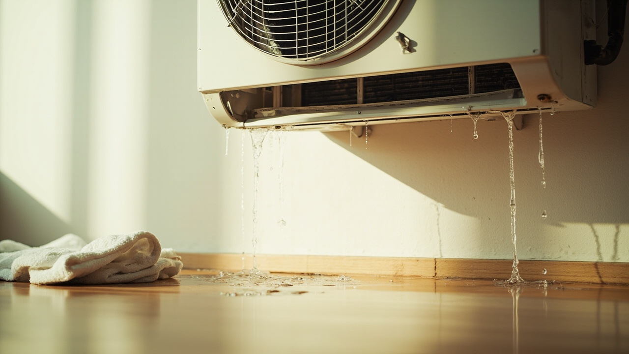 AC Unit Leaking Water in Philadelphia – Fast Diagnosis and Expert Repair to Prevent Costly Damage