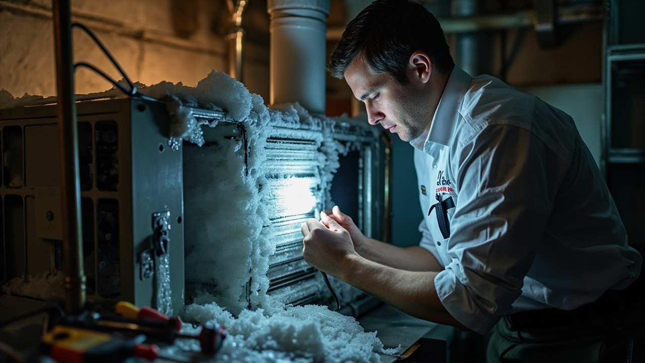 Frozen AC Coil Repair in Philadelphia | Same-Day Emergency Response to Stop the Ice