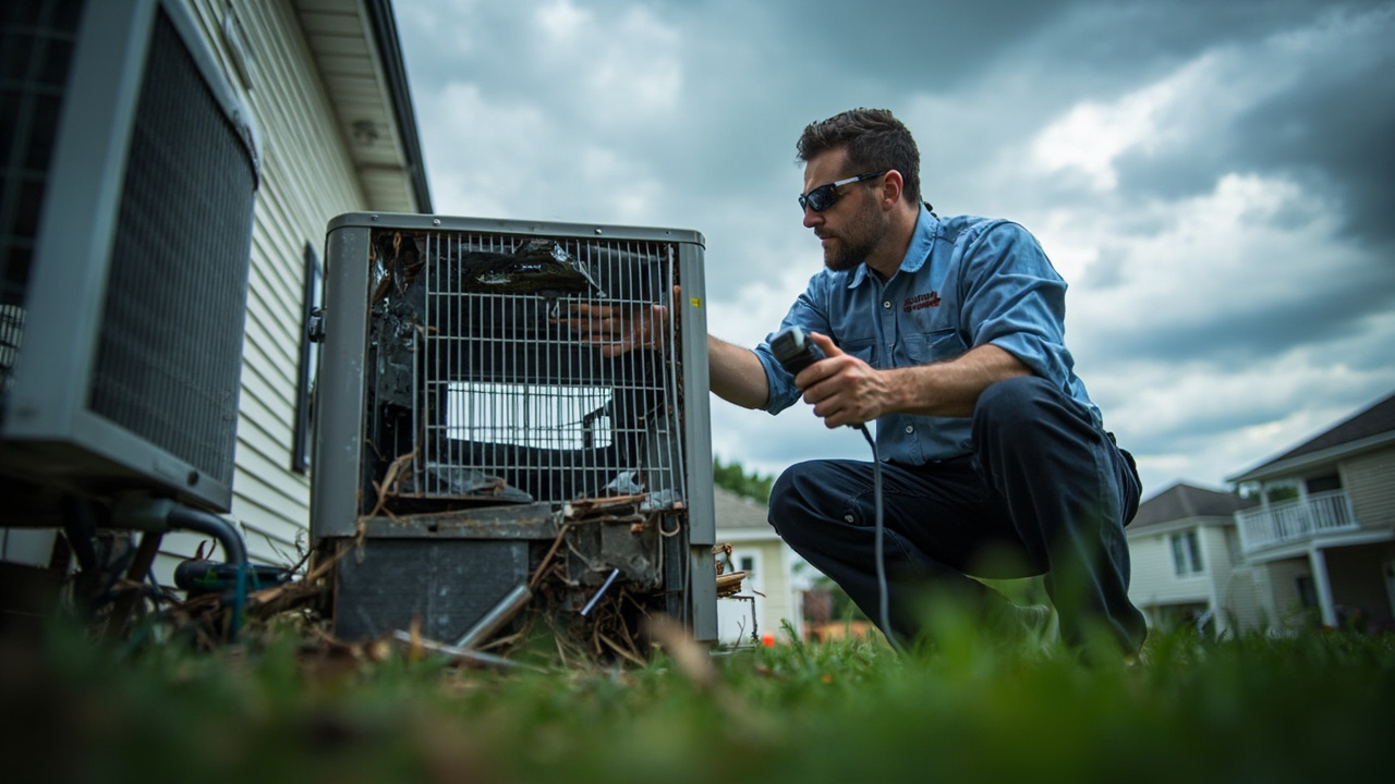Storm Damage HVAC Repair in Philadelphia – 24/7 Emergency Response Within 60 Minutes