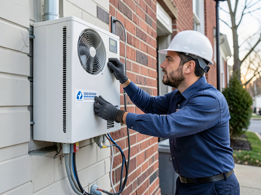 Deciding between a heat pump and a gas furnace for