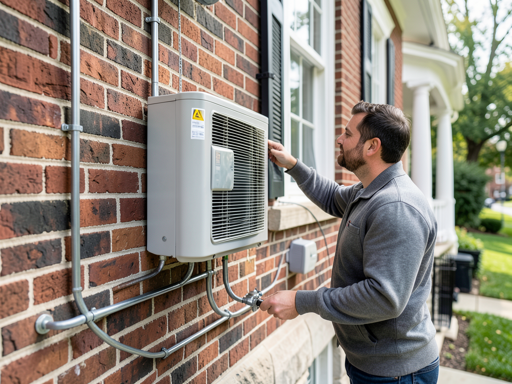 Ductless heating and cooling for the unique victor