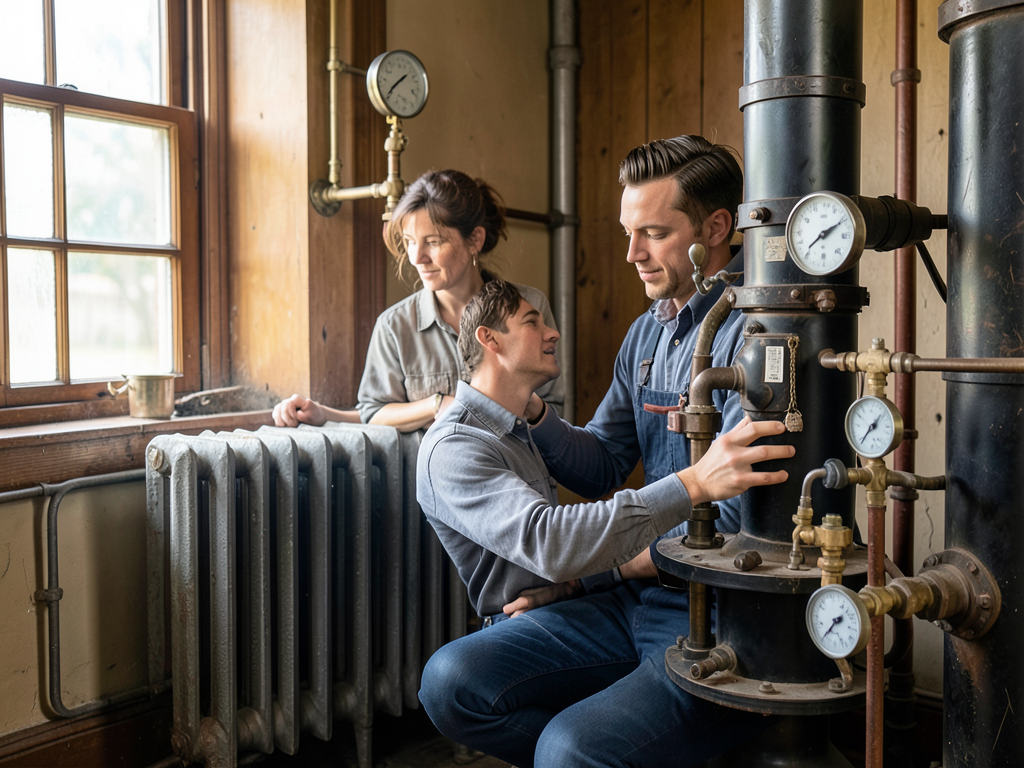 Expert boiler repair and maintenance for historic